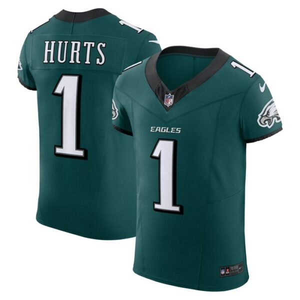 Jalen Hurts Philadelphia Eagles Nike Vapor F.U.S.E. Elite Jersey - Midnight Green