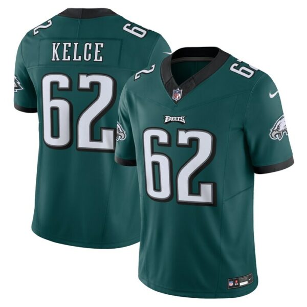 Jason Kelce Philadelphia Eagles Nike Vapor F.U.S.E. Limited Jersey - Midnight Green