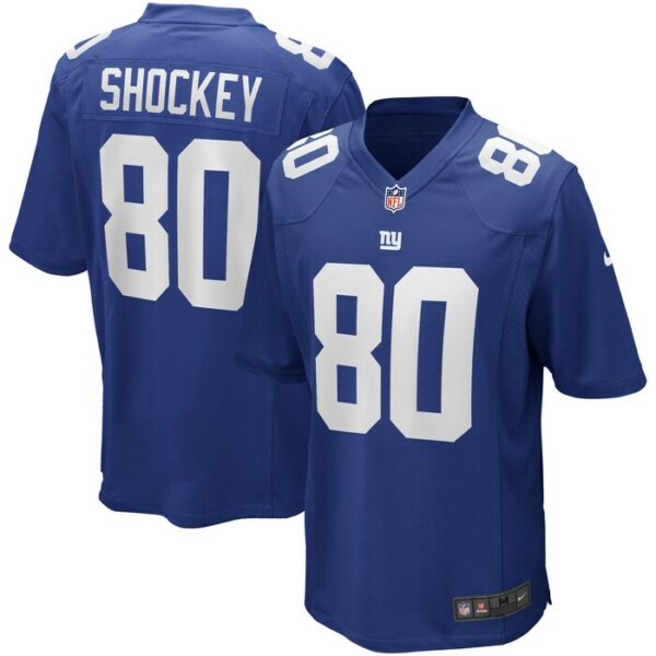 Jeremy Shockey New York Giants Nike Game Retired Player Jersey - Royal