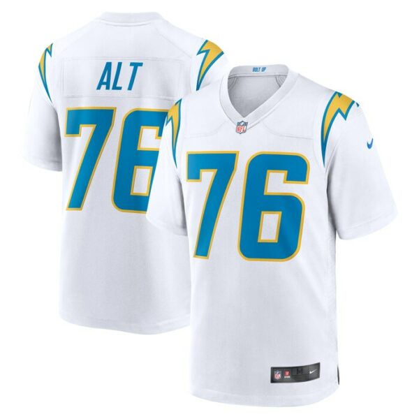 Joe Alt Los Angeles Chargers Nike 2024 NFL Draft First Round Pick Player Game Jersey - White