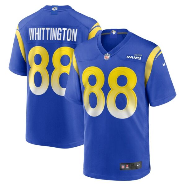 Jordan Whittington Los Angeles Rams Nike Team Game Jersey -  Royal