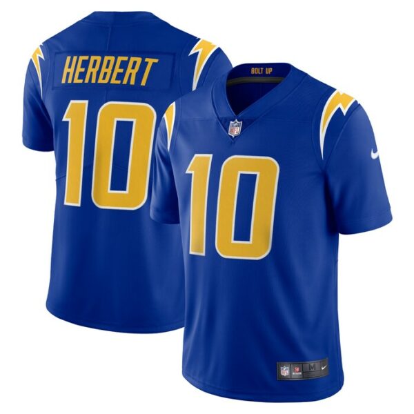 Justin Herbert Los Angeles Chargers Nike Vapor Limited Jersey - Royal