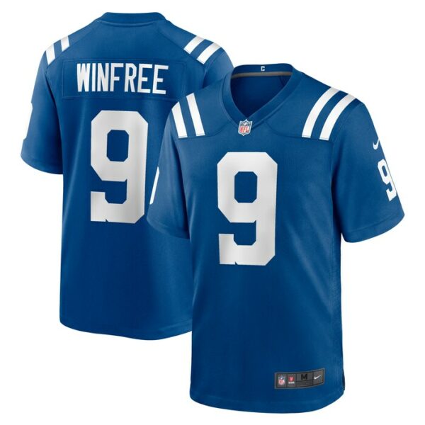 Juwann Winfree Indianapolis Colts Nike Team Game Jersey -  Royal