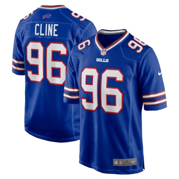 Kameron Cline Buffalo Bills Nike Team Game Jersey -  Royal