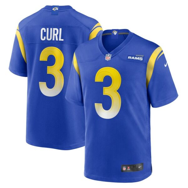 Kamren Curl Los Angeles Rams Nike  Game Jersey -  Royal