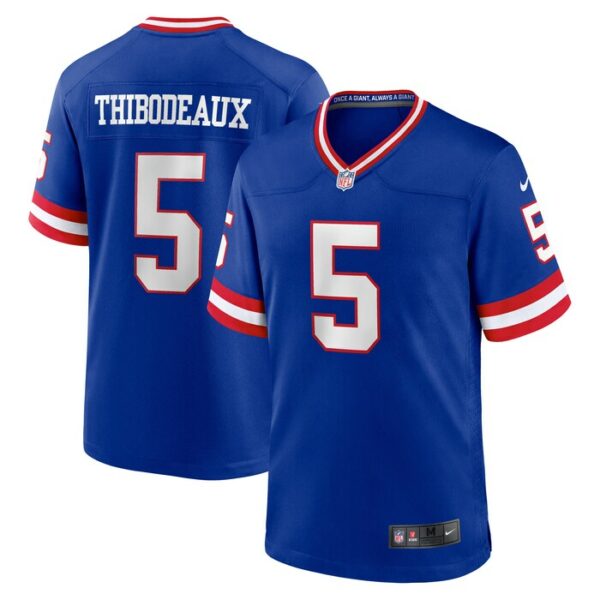 Kayvon Thibodeaux New York Giants Nike Classic Player Game Jersey - Royal