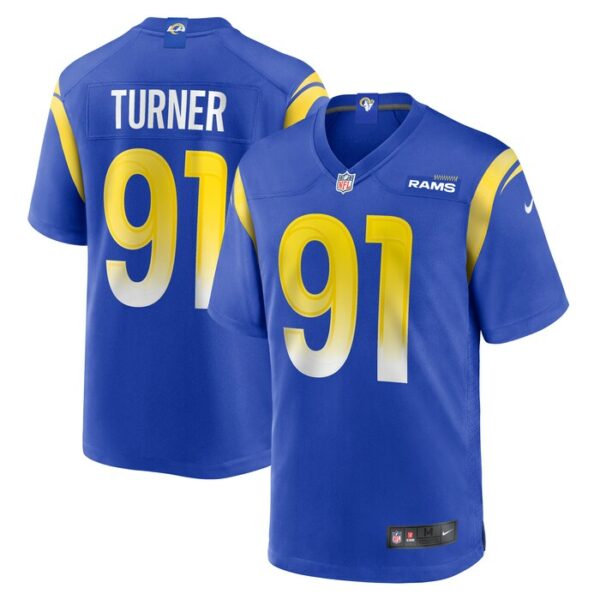 Kobie Turner Los Angeles Rams Nike Home Game Jersey - Royal