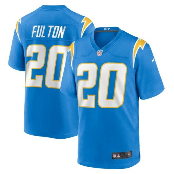 Kristian Fulton Los Angeles Chargers Nike  Game Jersey -  Powder Blue