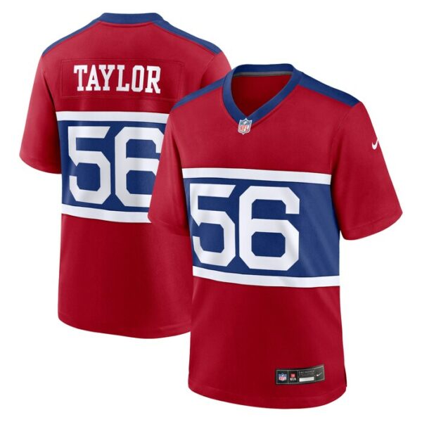 Lawrence Taylor New York Giants Nike Alternate Retired Player Game Jersey - Century Red