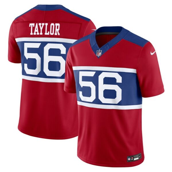 Lawrence Taylor New York Giants Nike Alternate Vapor F.U.S.E. Retired Player Limited Jersey - Century Red