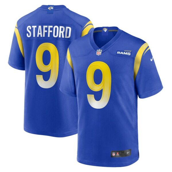 Matthew Stafford Los Angeles Rams Nike Player Game Jersey - Royal