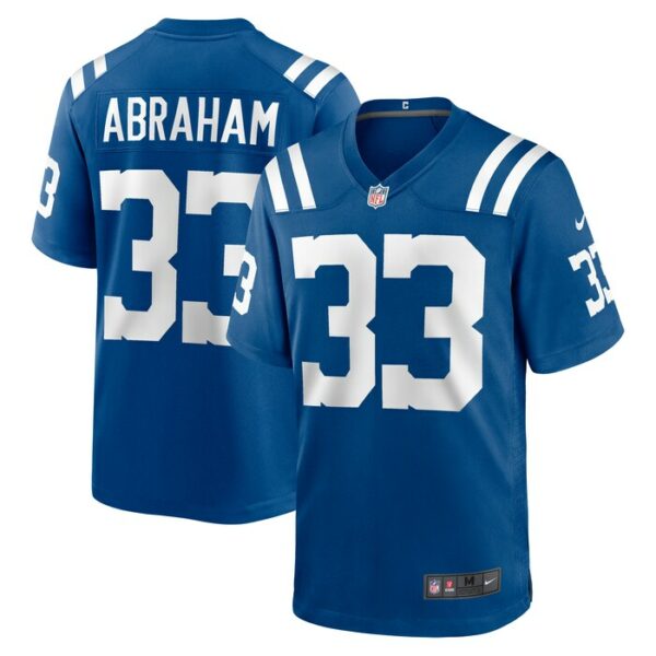 Micah Abraham Indianapolis Colts Nike Game Jersey -  Royal