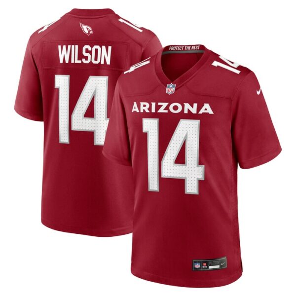 Michael Wilson Arizona Cardinals Nike Team Game Jersey -  Cardinal