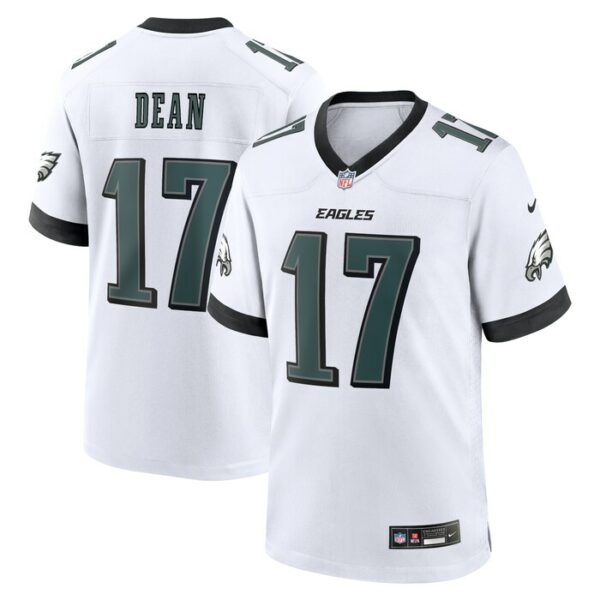 Nakobe Dean Philadelphia Eagles Nike White Game Jersey - White