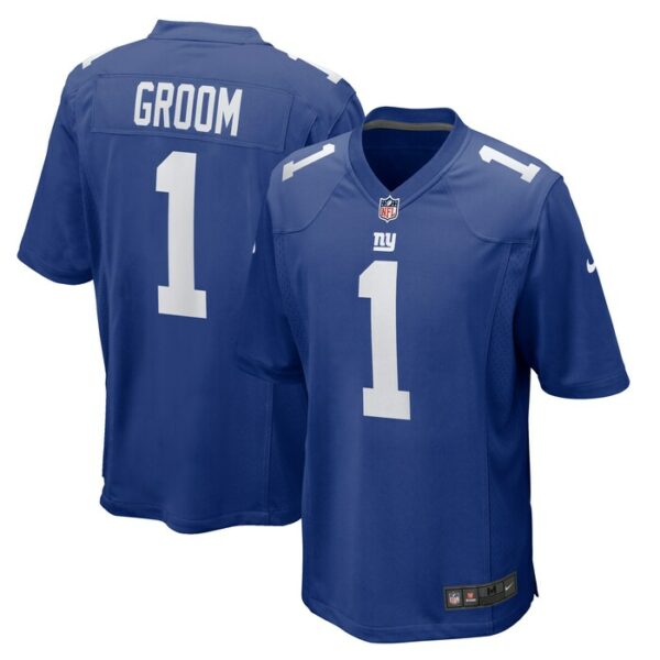 Number 1 Groom New York Giants Nike Game Jersey - Royal