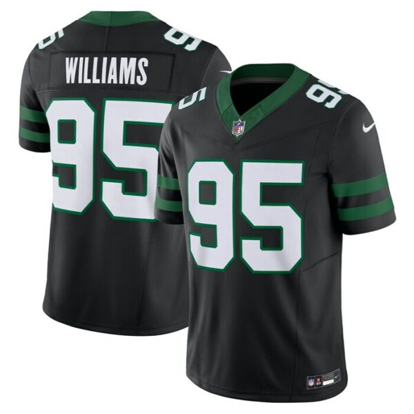 Quinnen Williams New York Jets Nike Alternate Vapor F.U.S.E. Limited Jersey - Legacy Black