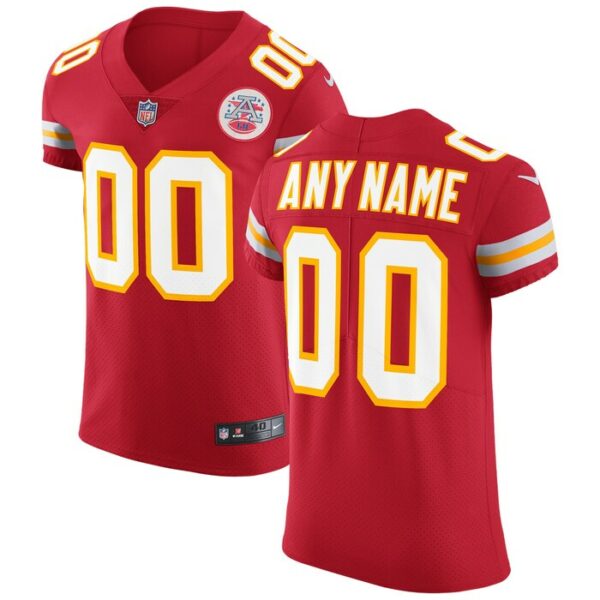 Kansas City Chiefs Nike Vapor Untouchable Custom Elite Jersey - Red