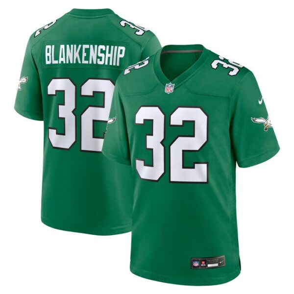 Reed Blankenship Philadelphia Eagles Nike Alternate Game Jersey -  Kelly Green