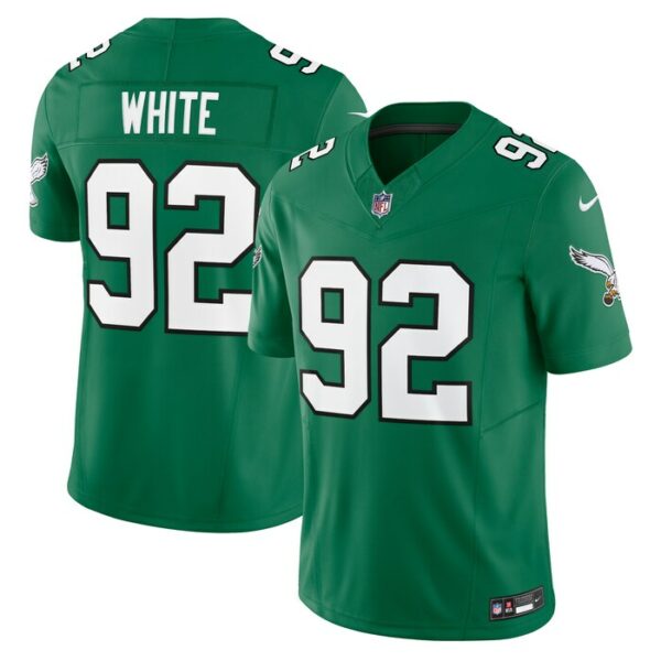 Reggie White Philadelphia Eagles Nike Alternate Vapor F.U.S.E. Limited Jersey - Kelly Green