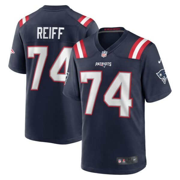 Riley Reiff New England Patriots Nike Game Jersey - Navy