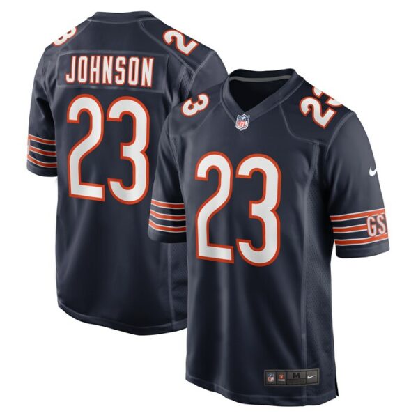 Roschon Johnson Chicago Bears Nike Team Game Jersey -  Navy