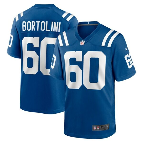 Tanor Bortolini Indianapolis Colts Nike Game Jersey -  Royal