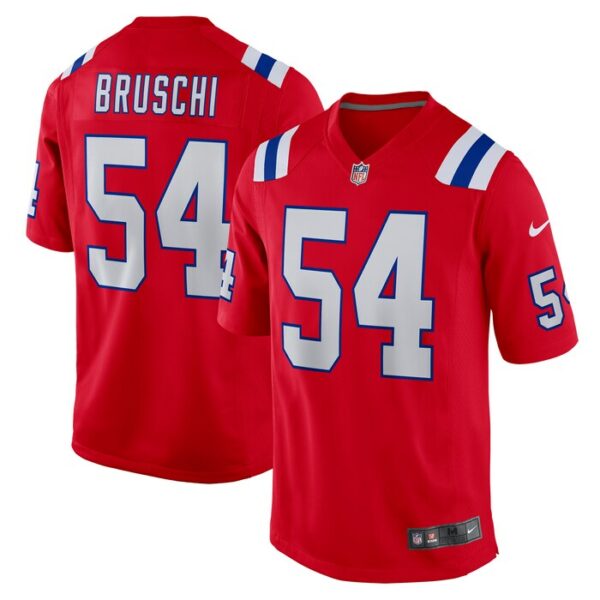 Tedy Bruschi New England Patriots Nike Retired Player Alternate Game Jersey - Red