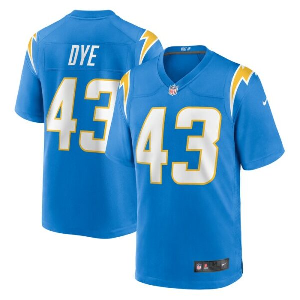 Troy Dye Los Angeles Chargers Nike  Game Jersey -  Powder Blue