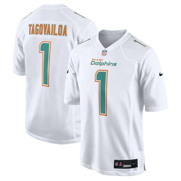 Tua Tagovailoa Miami Dolphins Nike Fashion Game Jersey - White