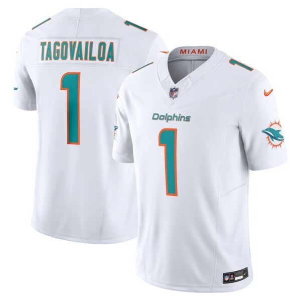 Tua Tagovailoa Miami Dolphins Nike Vapor F.U.S.E. Limited Jersey - White