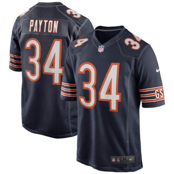 Walter Payton Chicago Bears Nike Game Retired Player Jersey - Navy