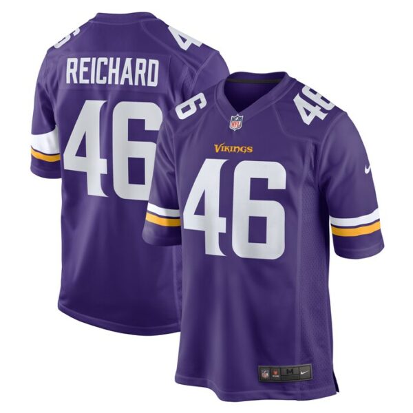 Will Reichard Minnesota Vikings Nike Game Jersey -  Purple