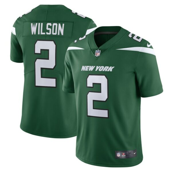 Zach Wilson New York Jets Nike Vapor Limited Jersey - Gotham Green