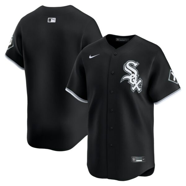 Chicago White Sox Nike  Alternate Limited Jersey - Black