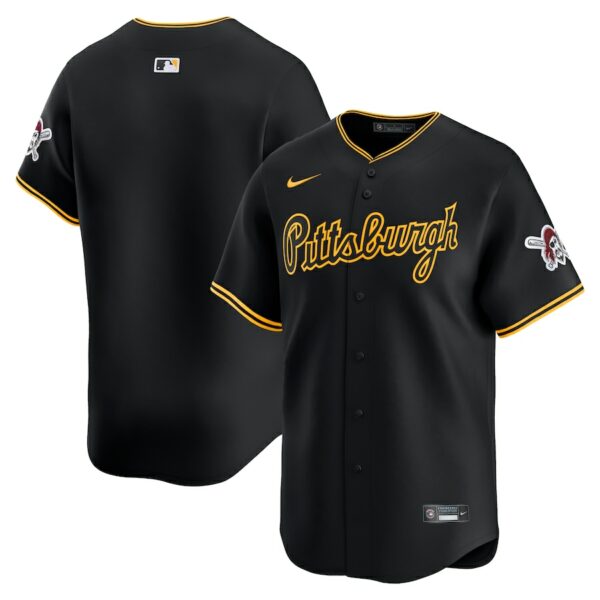 Pittsburgh Pirates Nike  Alternate Limited Jersey - Black