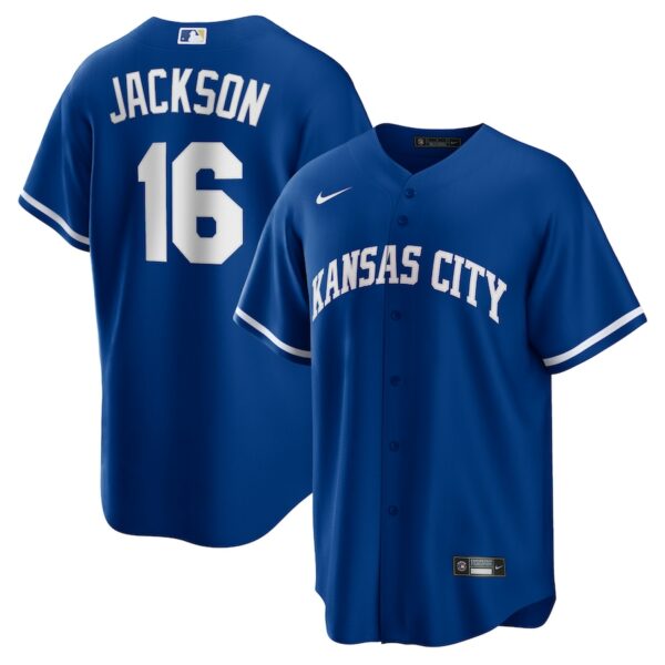 Bo Jackson Kansas City Royals Nike Alternate Cooperstown Collection Replica Player Jersey - Royal