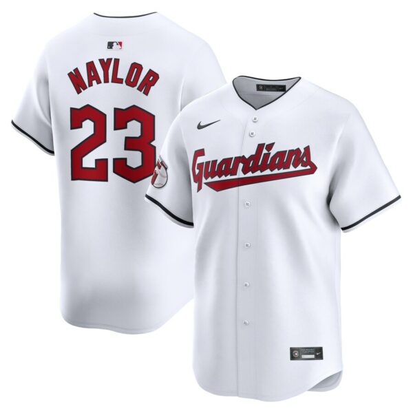 Bo Naylor Cleveland Guardians Nike Home Limited Player Jersey - White