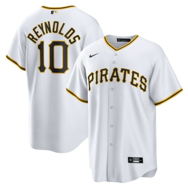 Bryan Reynolds Pittsburgh Pirates Nike Replica Player Jersey - White