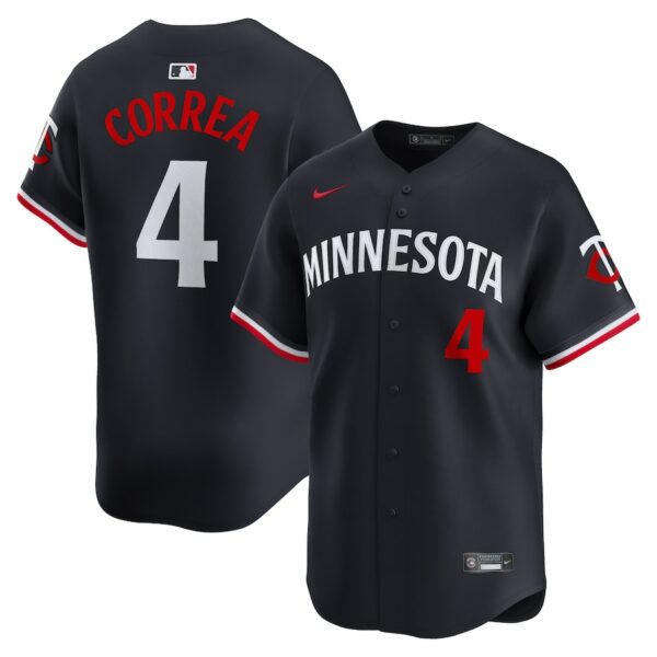 Carlos Correa Minnesota Twins Nike Alternate Limited Player Jersey - Navy