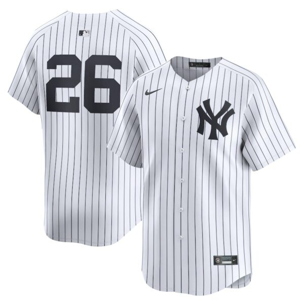 DJ LeMahieu New York Yankees Nike Home Limited Player Jersey - White