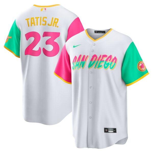 Fernando Tatis Jr. San Diego Padres Nike City Connect Replica Player Jersey - White