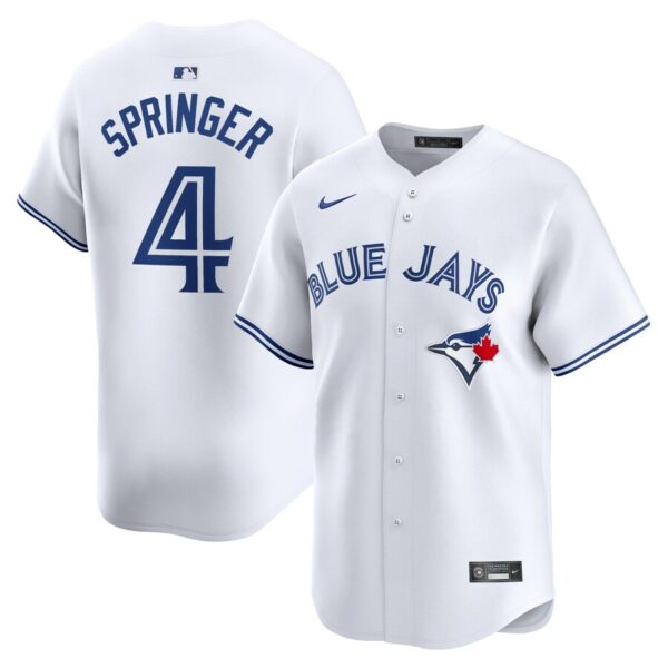 George Springer Toronto Blue Jays Nike Home Limited Player Jersey - White