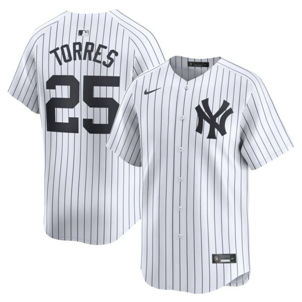 Gleyber Torres New York Yankees Nike Home Limited Player Jersey - White