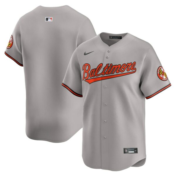 Baltimore Orioles Nike Road Limited Jersey - Gray