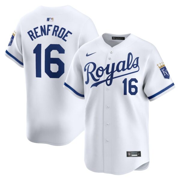 Hunter Renfroe Kansas City Royals Nike Home Limited Player Jersey - White