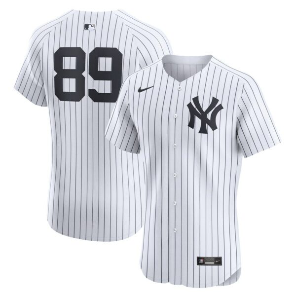 Jasson Dominguez New York Yankees Nike Home Elite Player Jersey - White