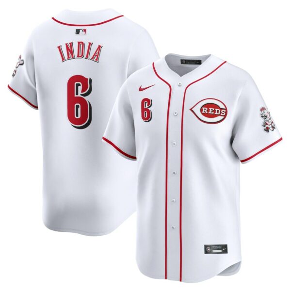 Jonathan India Cincinnati Reds Nike Home Limited Player Jersey - White