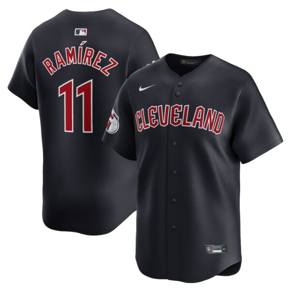 José Ramírez Cleveland Guardians Nike Alternate Limited Player Jersey - Navy