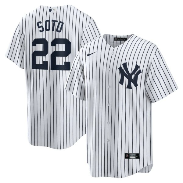 Juan Soto New York Yankees Nike Home Replica Player Jersey - White