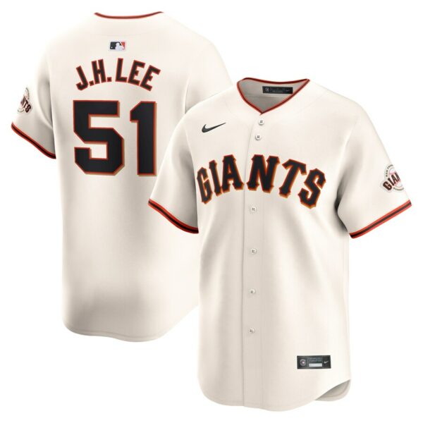 Jung Hoo Lee San Francisco Giants Nike Home Limited Player Jersey - Cream